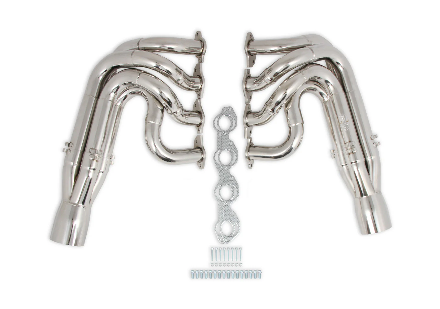 Hooker 2502-2  BBC Dragster Headers Downswept 3-Step Pol S/S