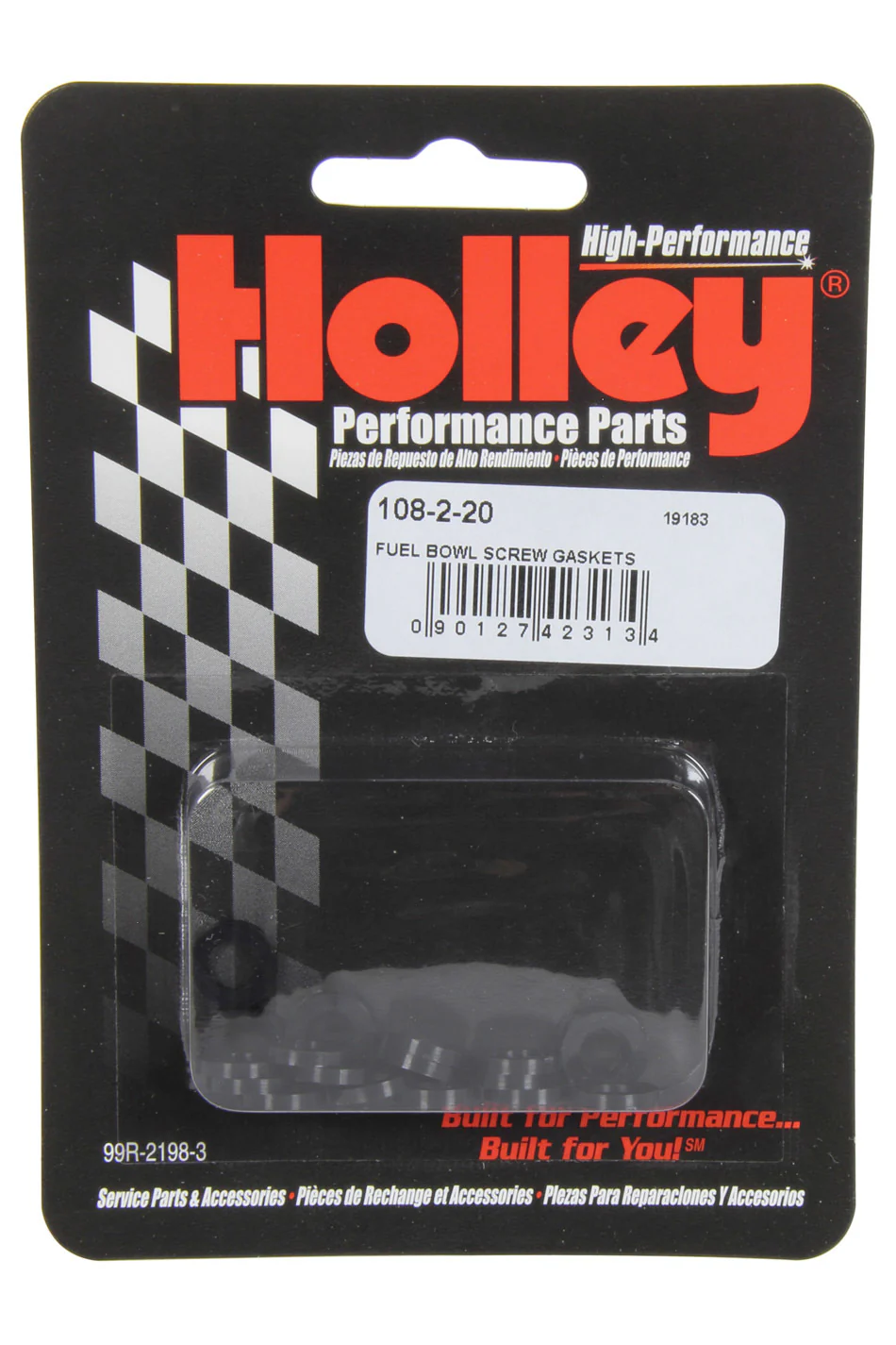 Holley 108-2-20 Fuel Bowl Screw Gasket