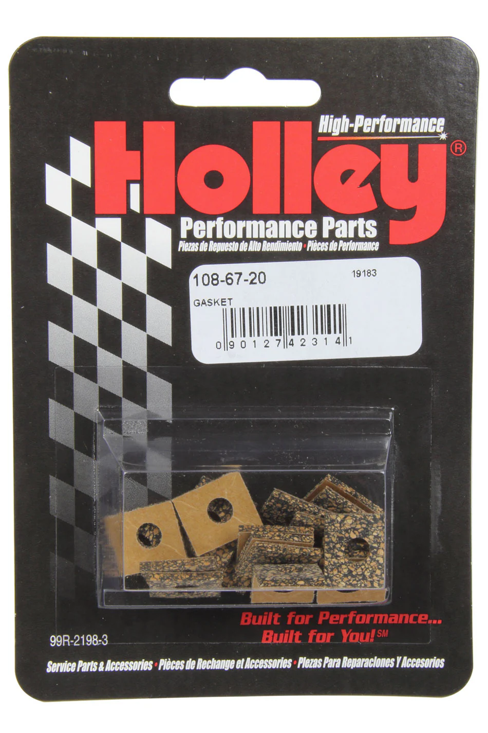 Holley 108-67-20 Cork Vacuum Passage Gskt