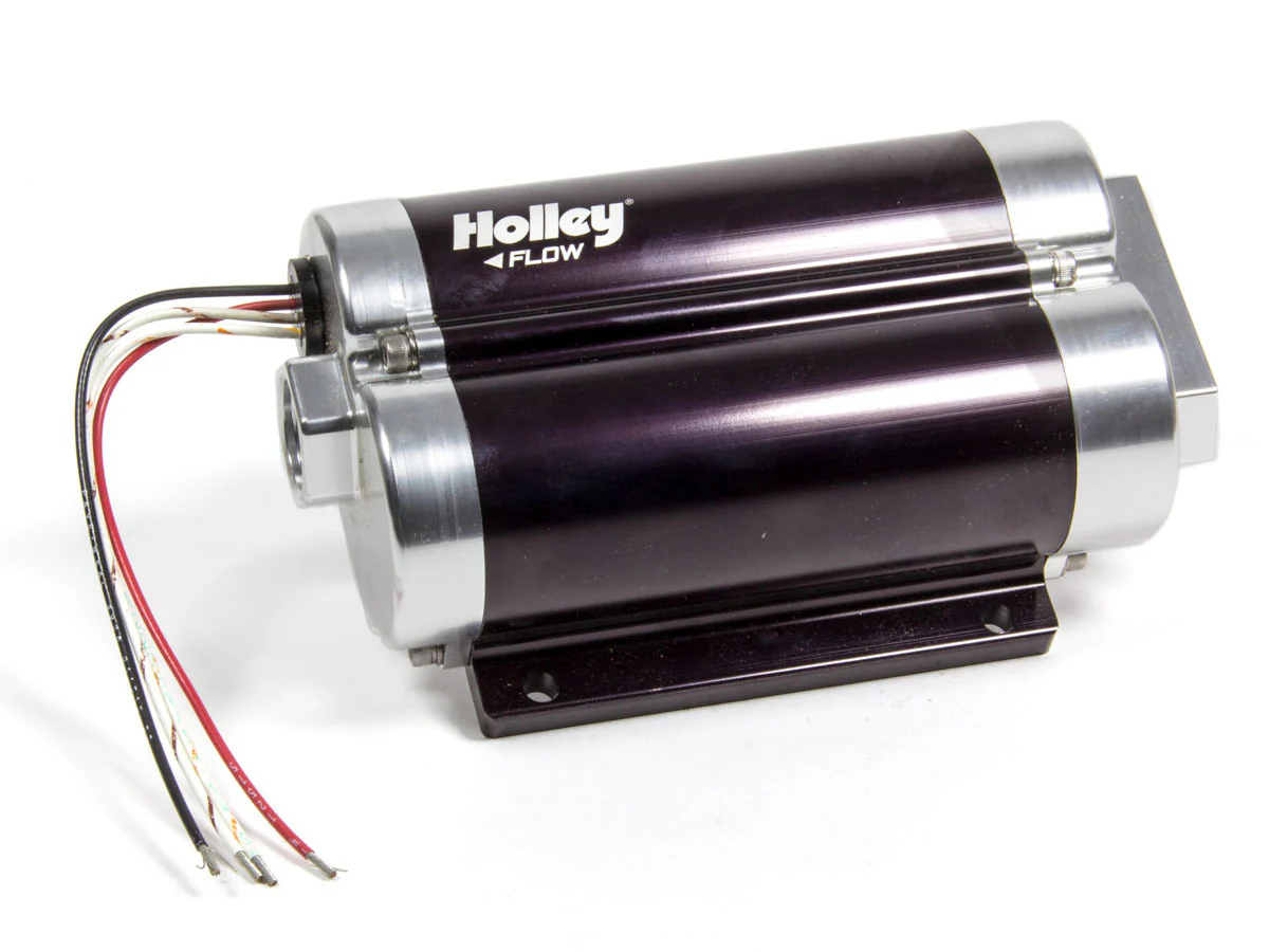 Holley 12-1200 Dominator In-Line Fuel Pump #10 ORB In/Outlet