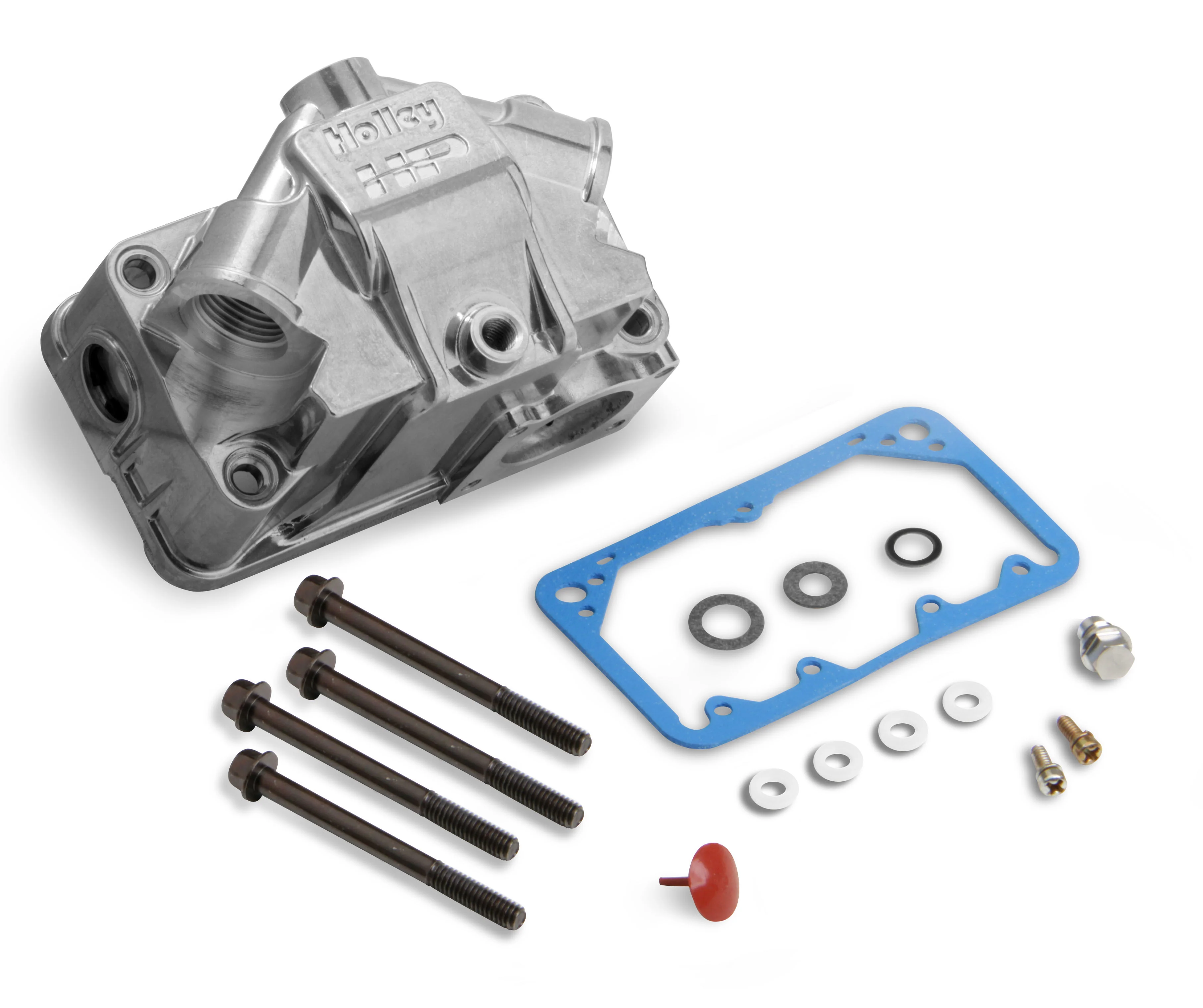 Holley 134-78S Ultra HP Fuel Bowl Kit Polished
