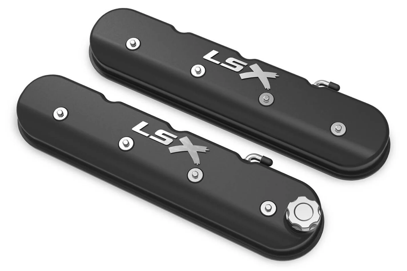 Holley 241-407 LS Series Valve Covers w/LSX Logo