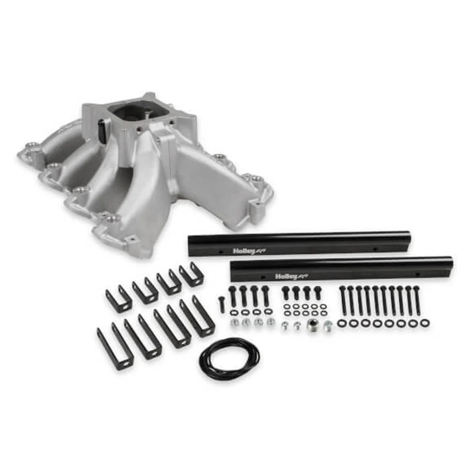 Holley 300-255 GM LS Intake Manifold Split Single Plane 4150