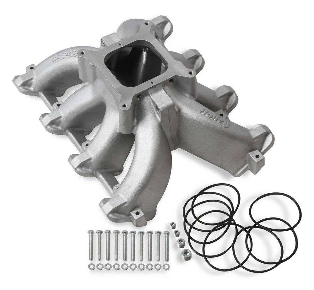 Holley 300-256 GM LS Intake Manifold Split Design LS1/LS2/LS6