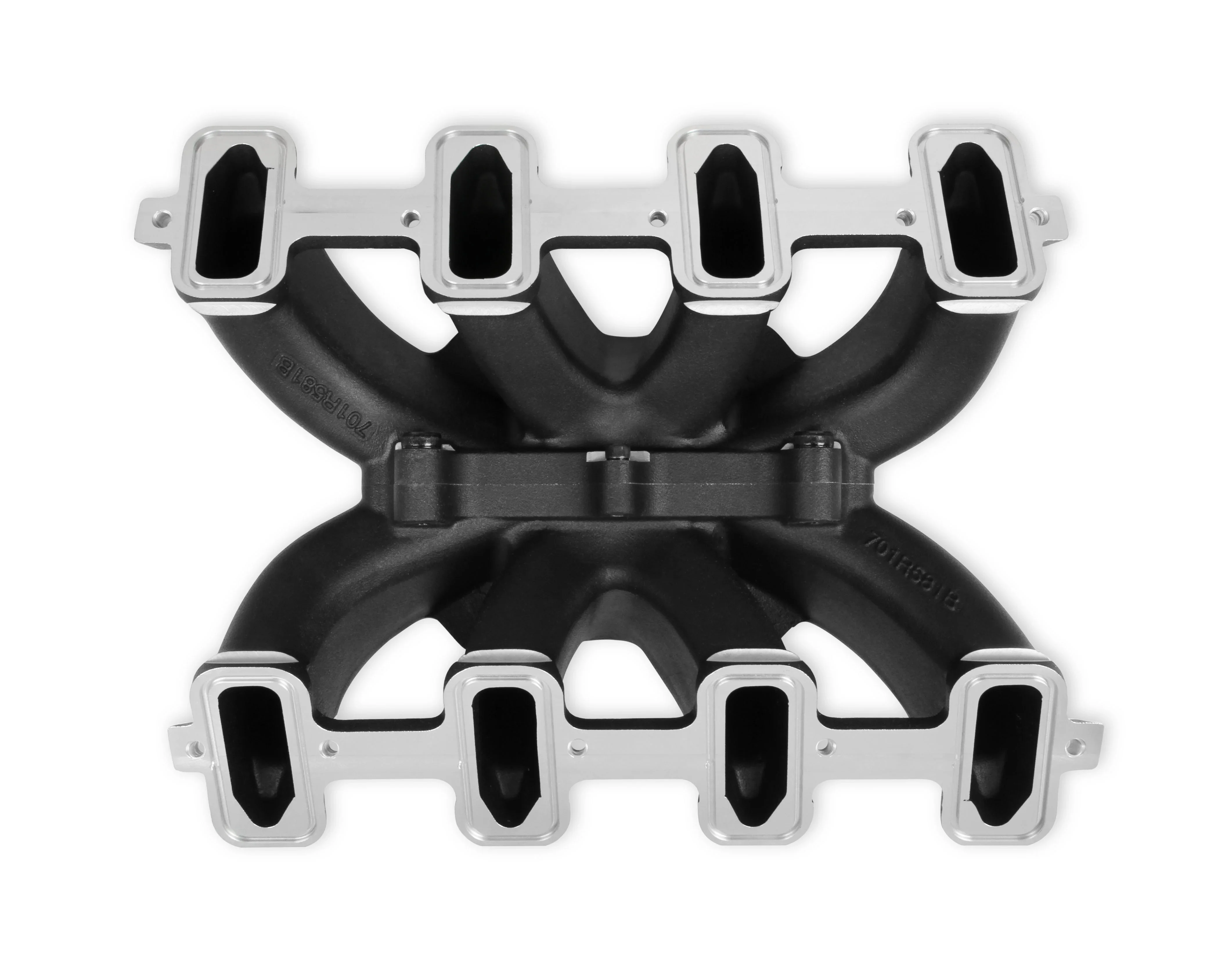 Holley 300-295BK 4500 Carbureted Single Plane Split-Design Race Intake Manifold GM LS1/LS2/LS6 - Image 3