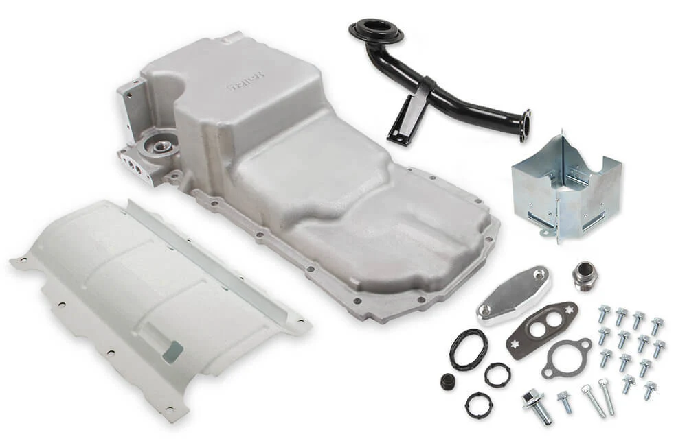 Holley 302-22 GM Gen V LT Oil Pan Swap Kit Drag Race