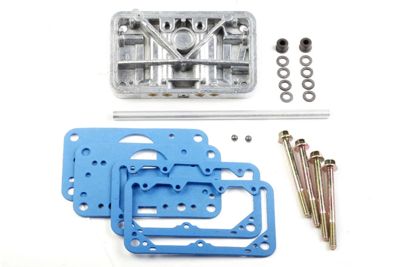 Holley 34-6S Metering Block - Shiny