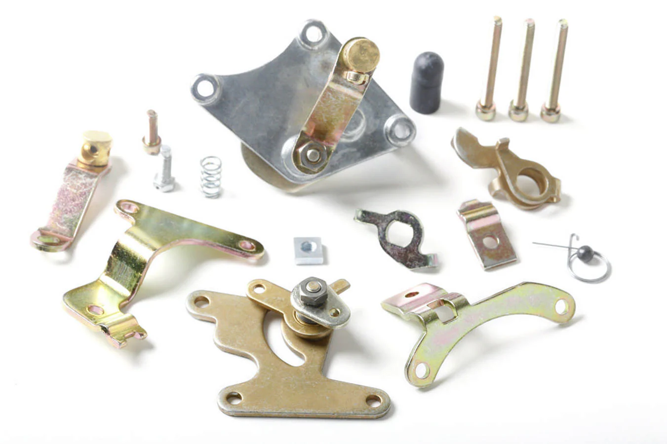 Holley 45-225S Manual Choke Kit Shiny Finish