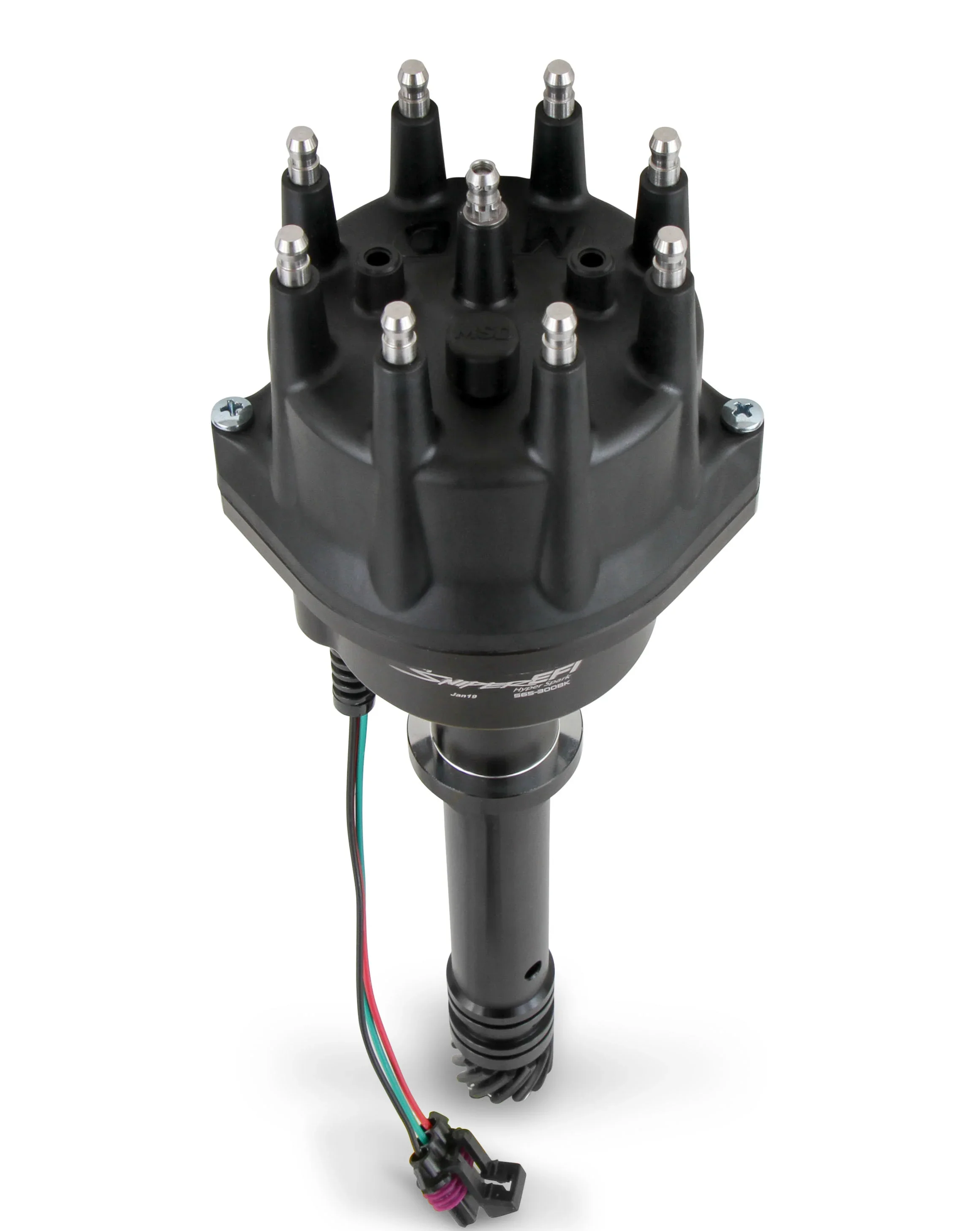 Holley 565-301BK Small Block Ford Sniper EFI Hyperspark Black Distributor - Image 2