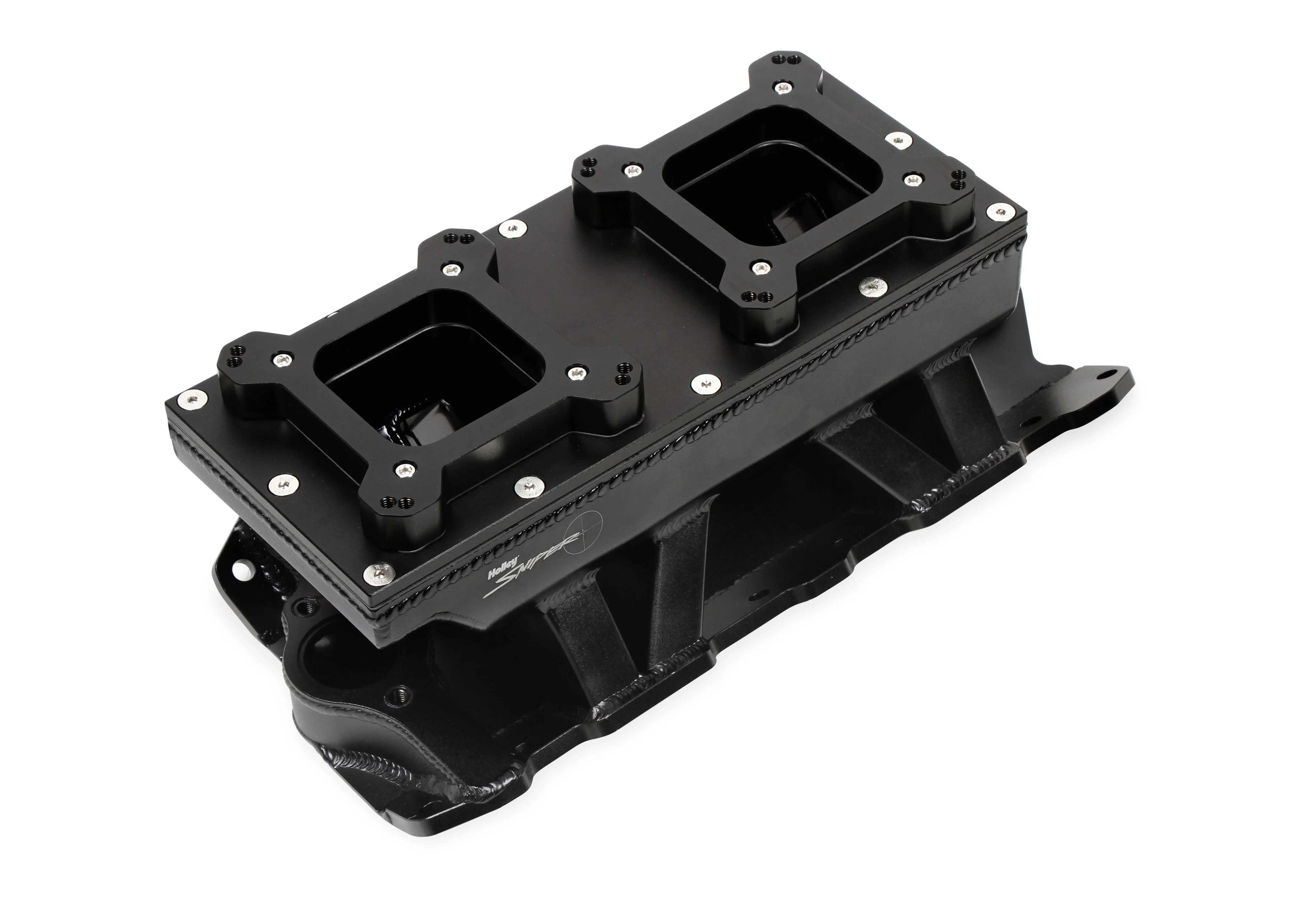 Holley 825124 SBC Sniper SM Fabricated Intake Manifold - Carb
