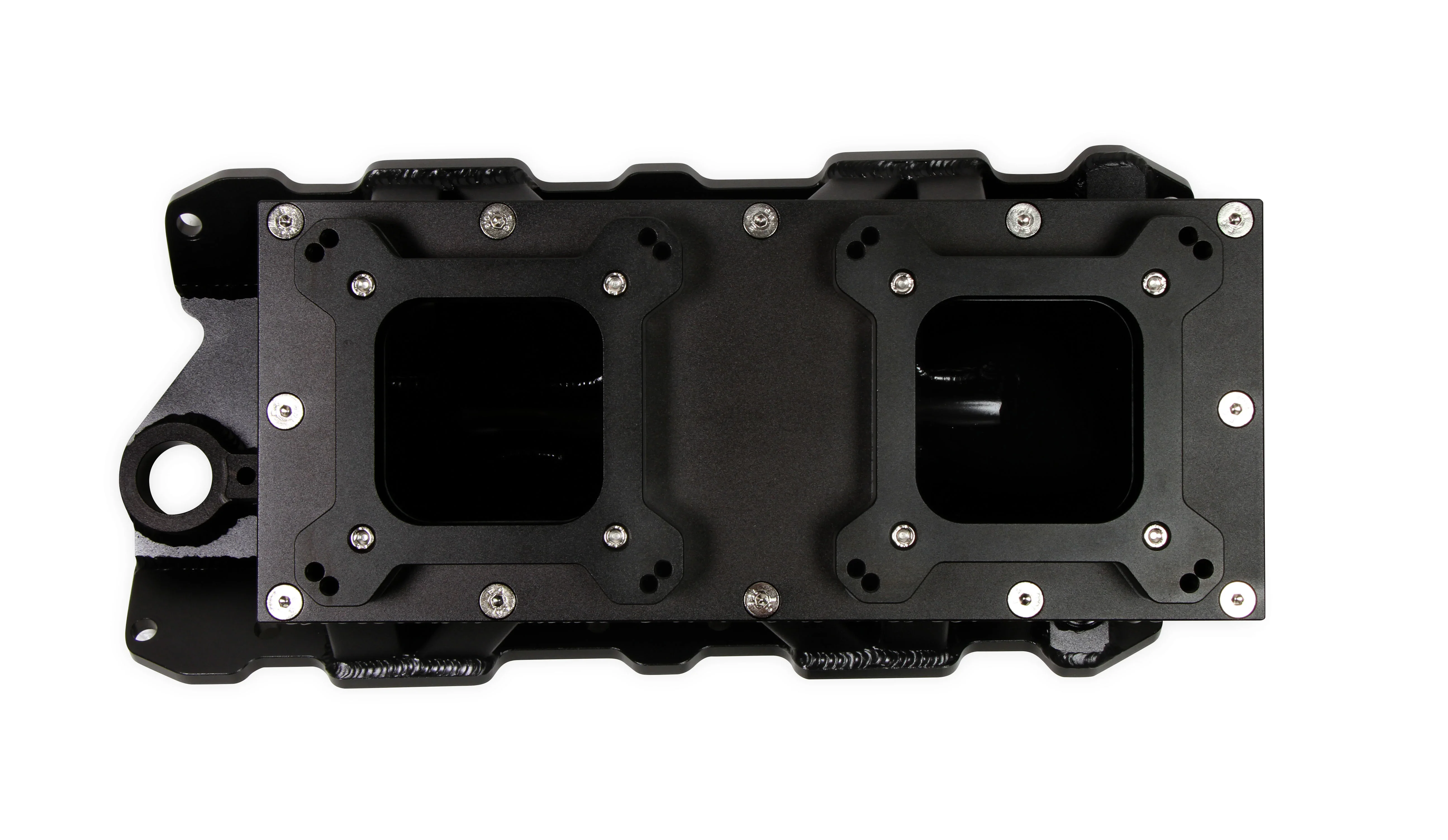 Holley 825124 SBC Sniper SM Fabricated Intake Manifold - Carb - Image 2