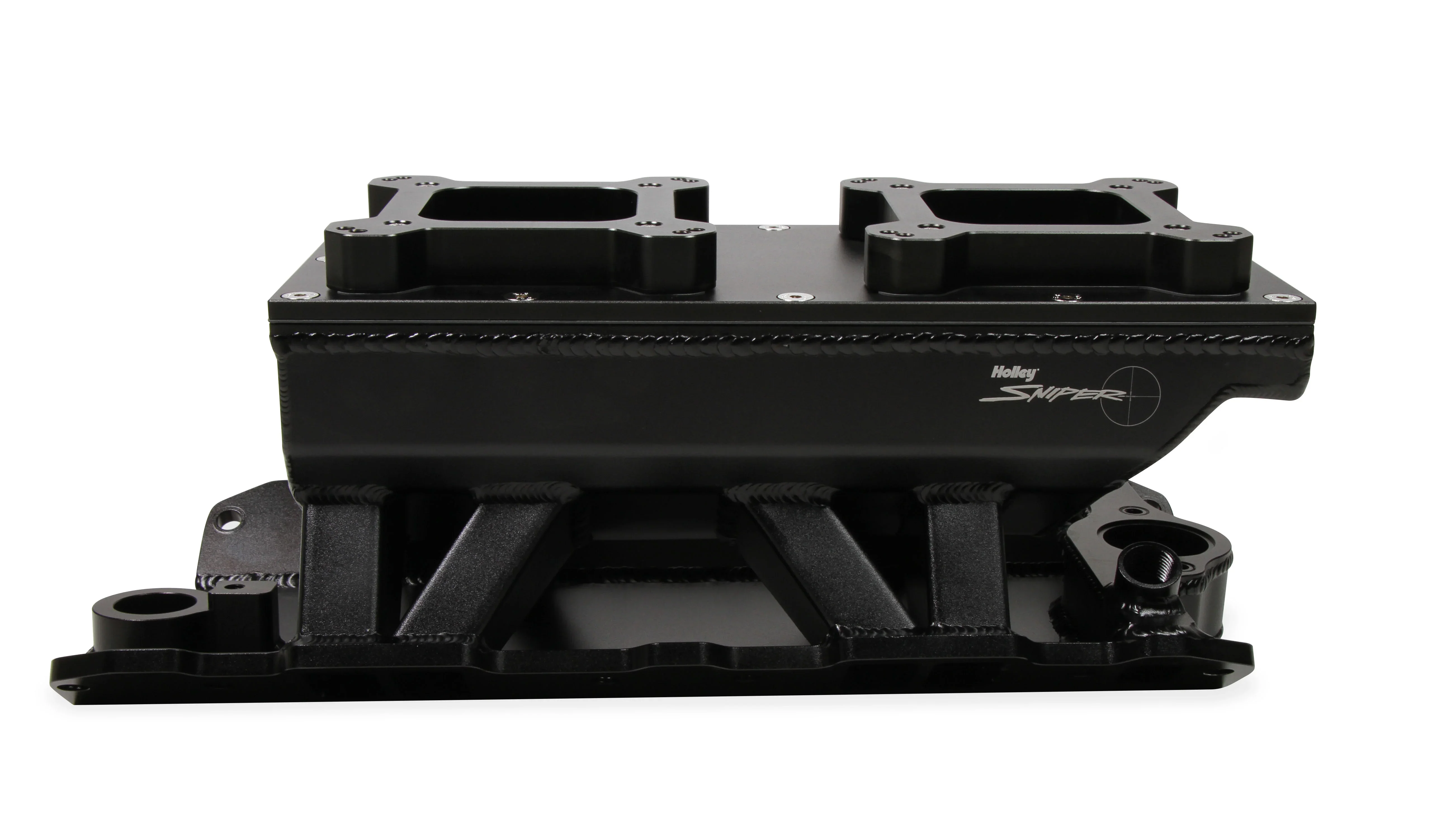 Holley 825124 SBC Sniper SM Fabricated Intake Manifold - Carb - Image 3