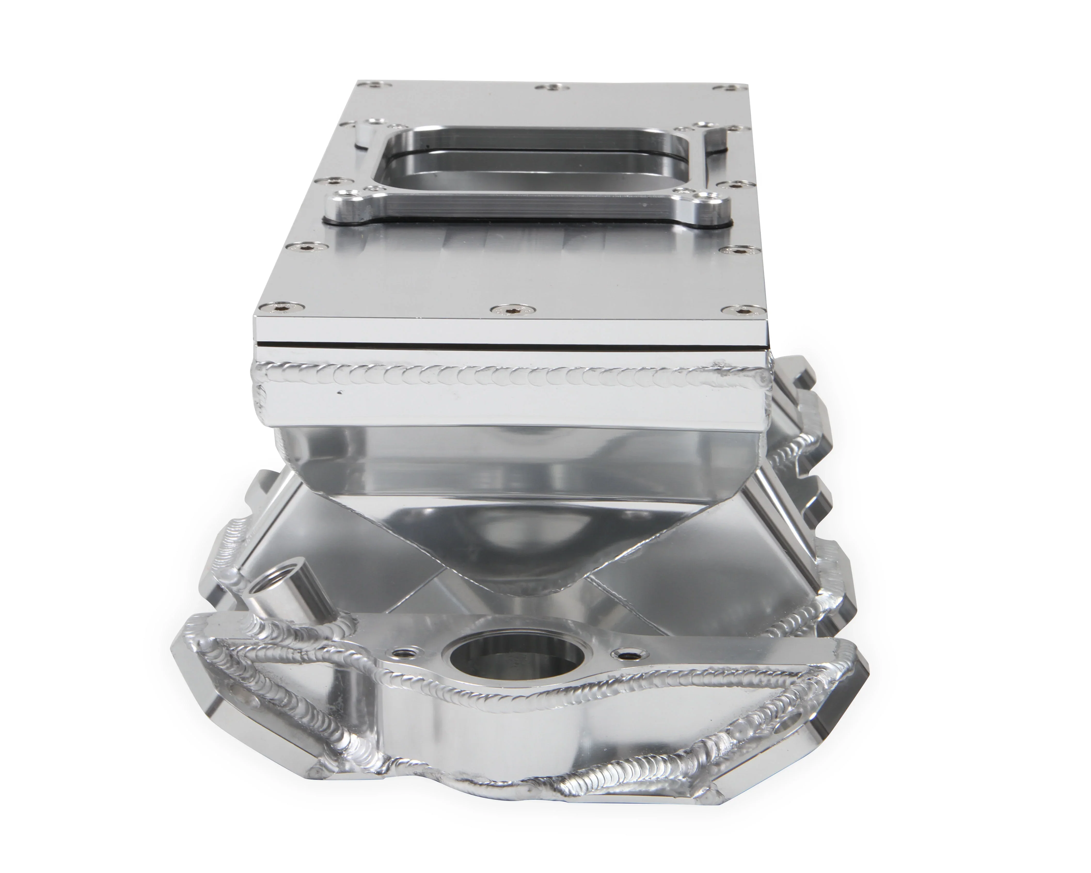 Holley 825131 SBC Sniper SM Fabricated Intake Manifold - Carb - Image 2