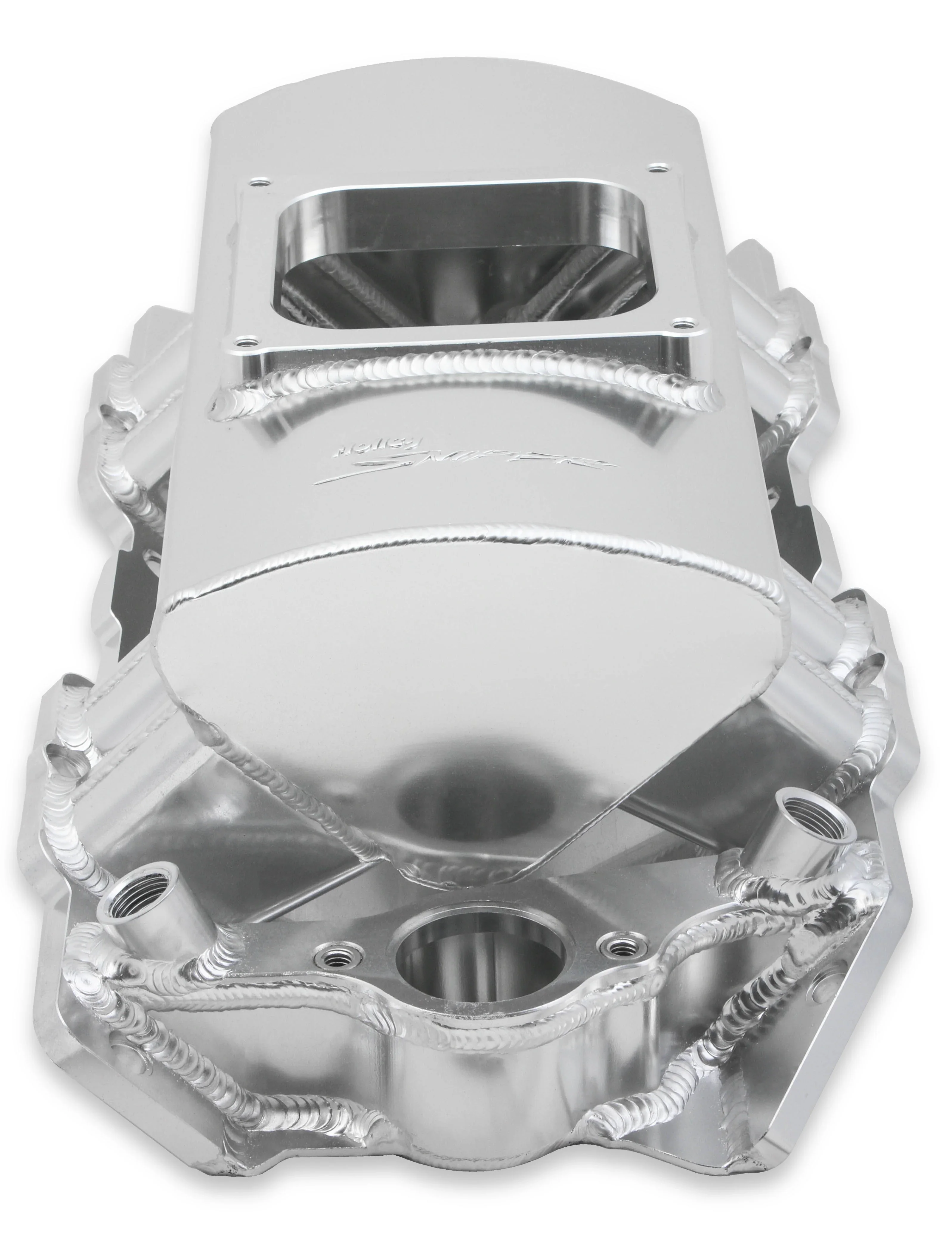 Holley 835161 BBC Sniper SM Fabricated Intake Manifold - Carb - Image 2