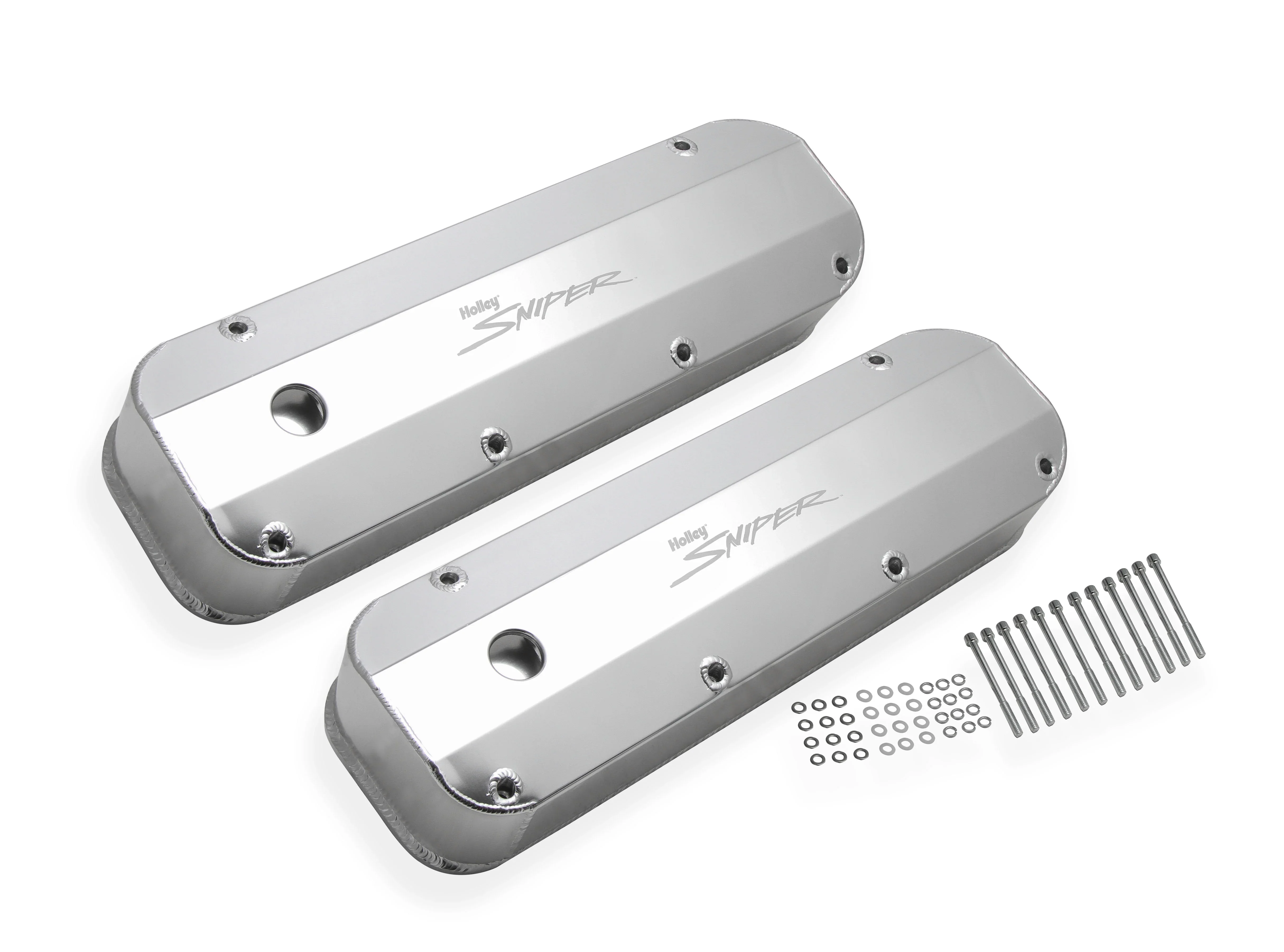 Holley 890007 Sniper Fabricated Valve Covers  BBF 429/460 Tall