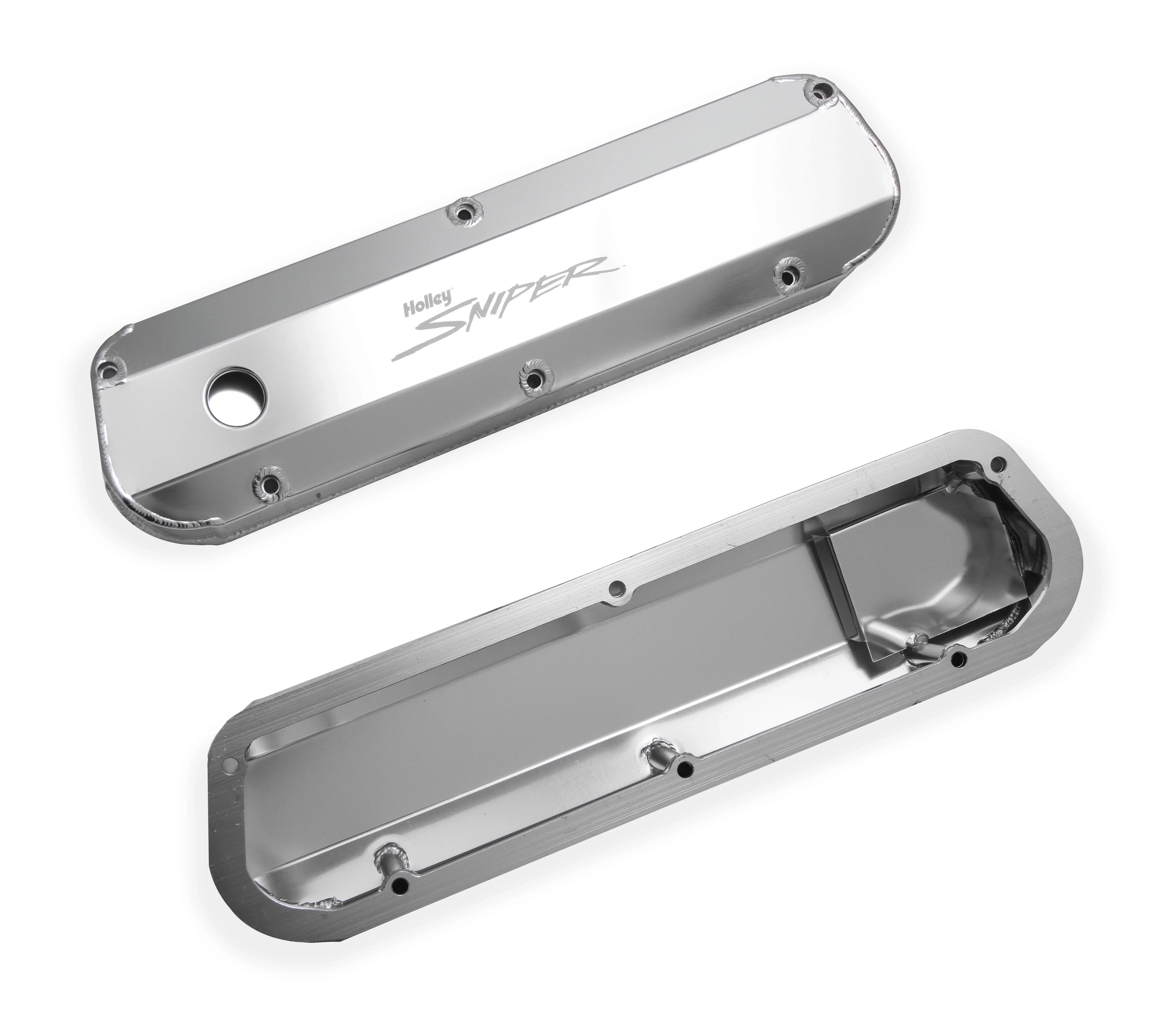 Holley 890012 Sniper Fabricated Valve Covers  SBF Tall - Image 2