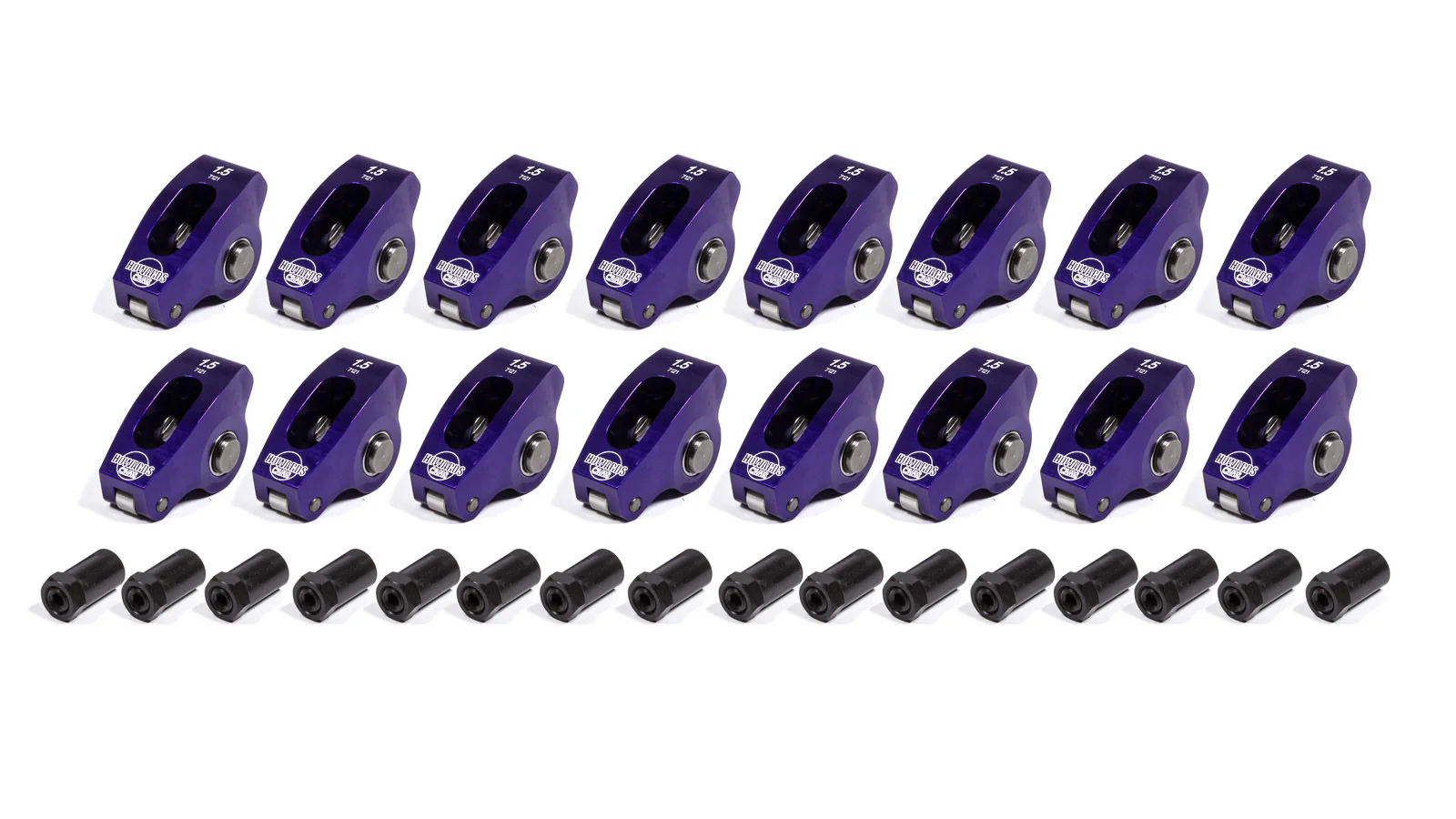 Howards Cams 90070 SBC Roller Rocker Arms 1.5 Ratio 3/8 Stud