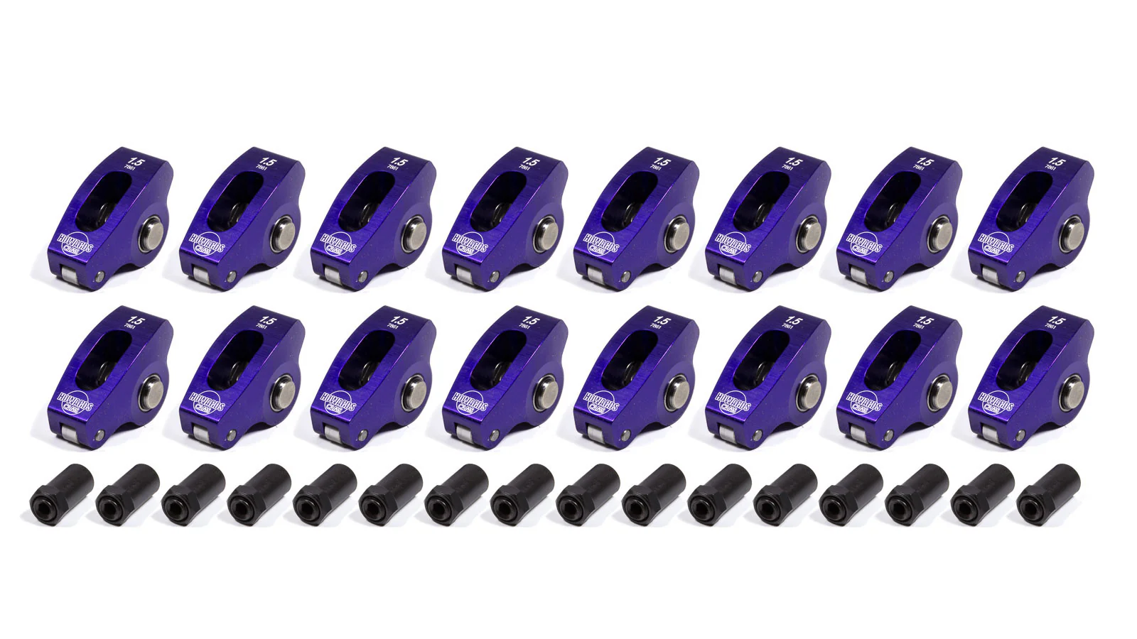 Howards Cams 90072 SBC Roller Rocker Arms 1.5 Ratio 7/16 Stud