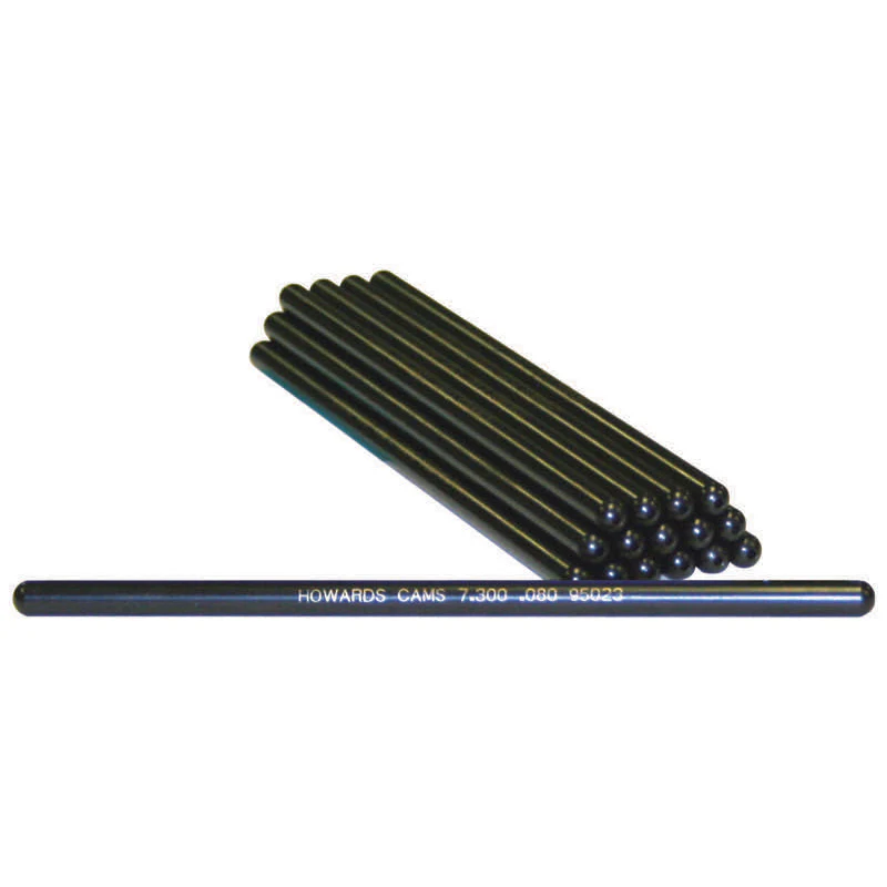 Howards Cams 95003 Swedged End Pushrods 5/16, 6.500 Length, .080 Wall, Set of 16