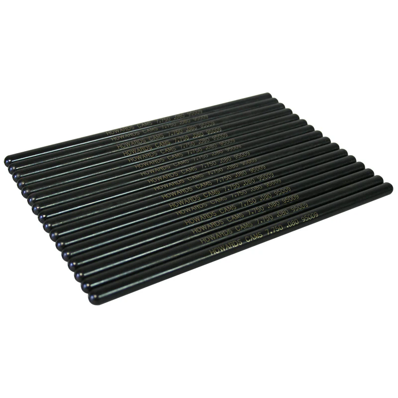 Howards Cams 95009 Swedged End Pushrods 5/16, 7.750 Length, .080 Wall, Set of 16