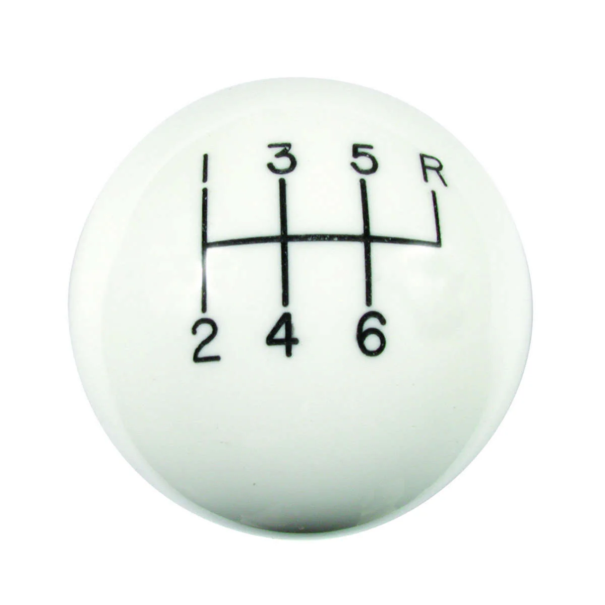 Hurst 1630016 F-Body 6-Speed White Classic Shift Knob