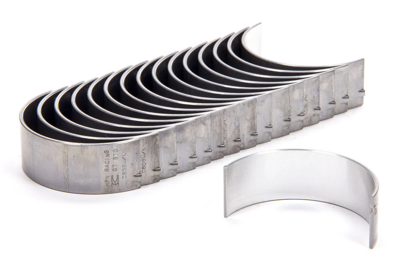 King Bearings CR808HPN Connecting Rod Bearing Set, Bbc 369-502 Gen IV, V, VI