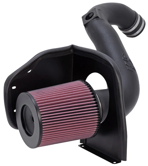 K&N 57-3047 FIPK Cold Air Intake Kit 2004-2005 Silverado/Sierra 6.6L Diesel