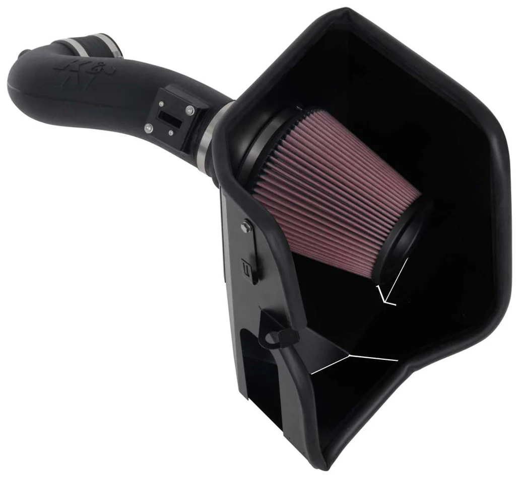 K&N 63-3110 19-   GM P/U 5.3/6.2L Aircharger Kit