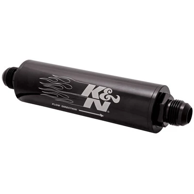 K&N 81-1005 Fuel/Oil Filter-IN-LINE GAS/OIL FILTER, 12AN 2