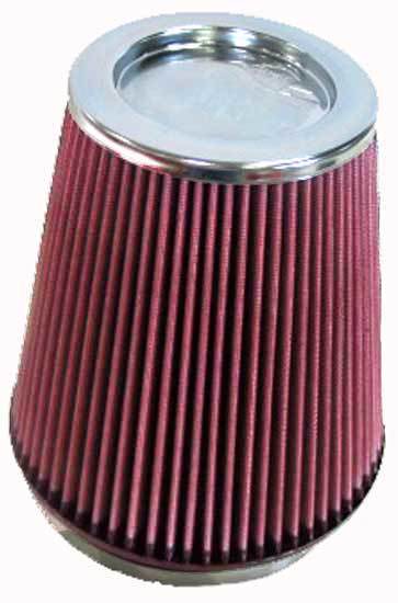 K&N RF-1020 Universal Conical Clamp-On Air Filter 5 x 7.5