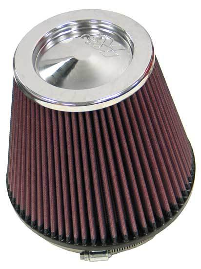 K&N RF-1042 Universal Conical Clamp-On Air Filter 5 x 7.5