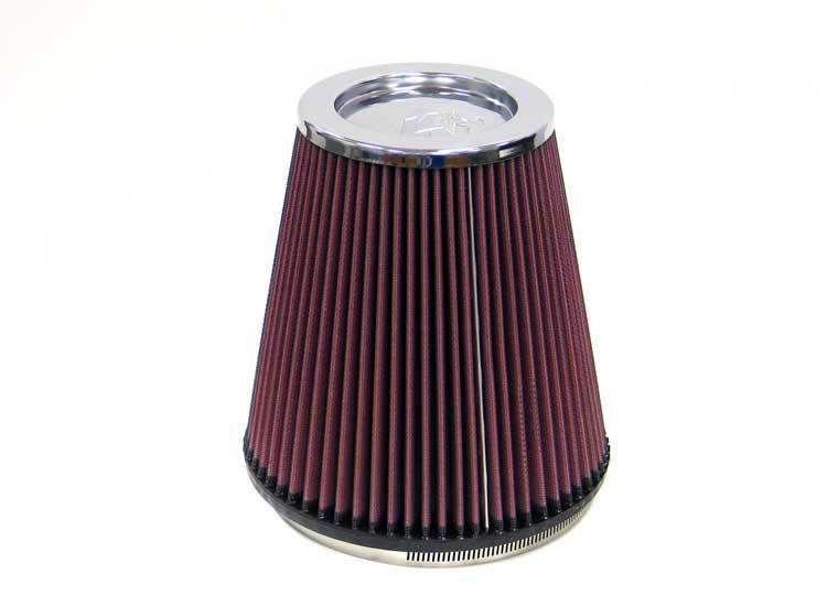 K&N RF-1044 Universal Conical Clamp-On Air Filter 5 x 7.5