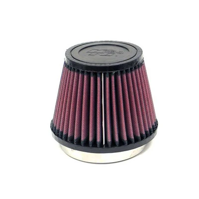 K&N ERU-2990 Air Filter Element, 5 in Base, 3-1/2 in Top Diameter, 4 in Tall, 3-1/2 in Flange, Universal, Each **While Supplies Last