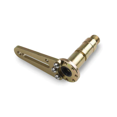Lokar ATA-1000 Transmission Selector Shaft and Arm, 1/4 in Slot / Hole, Steel, Cadmium, AOD, Each
