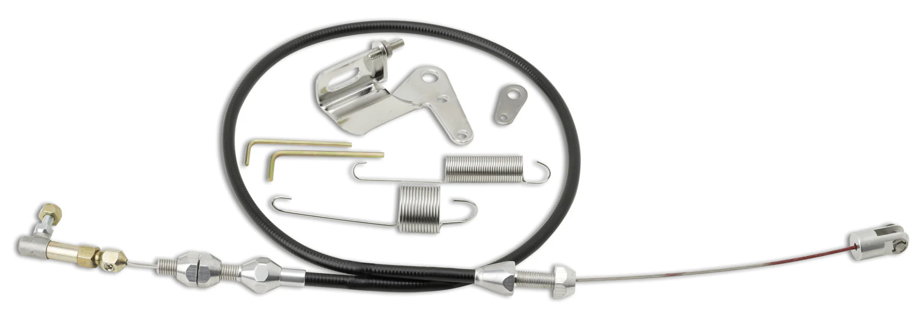 Lokar DP-1000U Duo-Pak Univ. Throttle Cable W/Brackets
