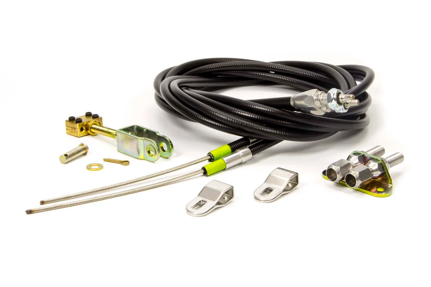 Lokar EC-81FU Parking Brake Cable, Cut To Fit, Clevises Included, Ford Exporer/Ranger, Polyure