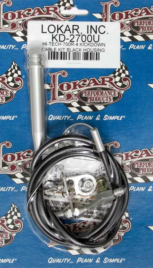 Lokar KD-2700U 700R-4 Kickdown Cable