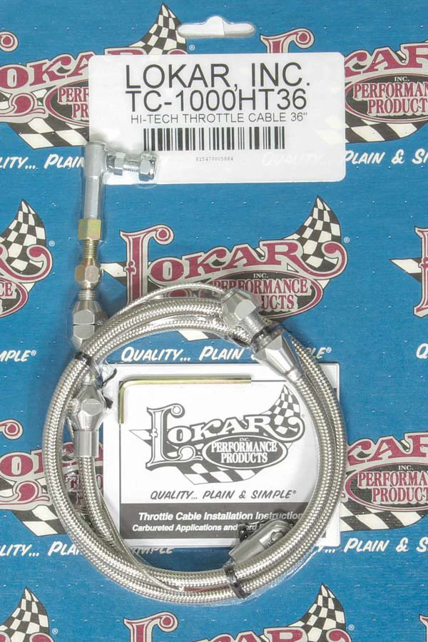Lokar TC-1000HT36 36 Hi-Tech Throttle Cable