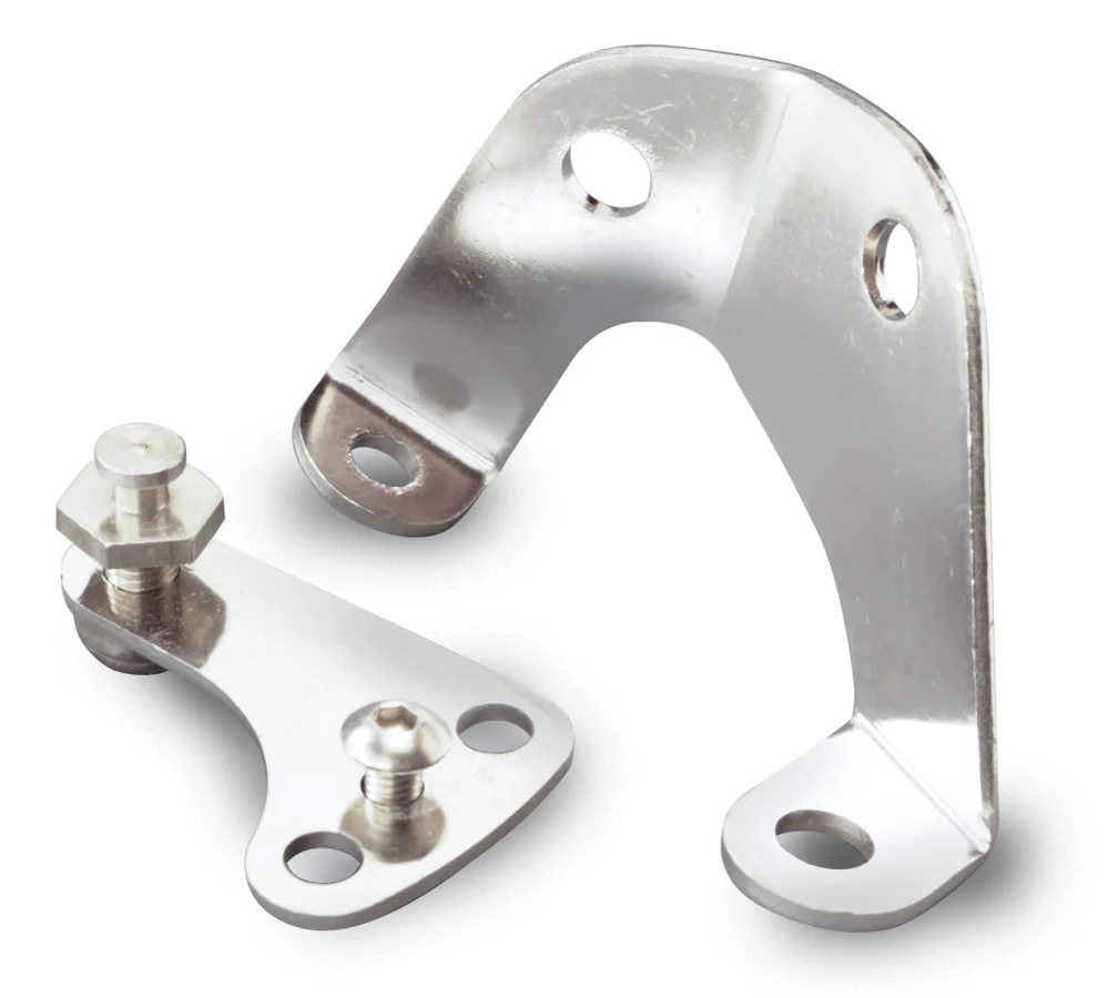 Lokar TCB-40LT4 Throttle Cable Bracket, Gm Lt Series, Manifold Mount, Kickdown, Stainless
