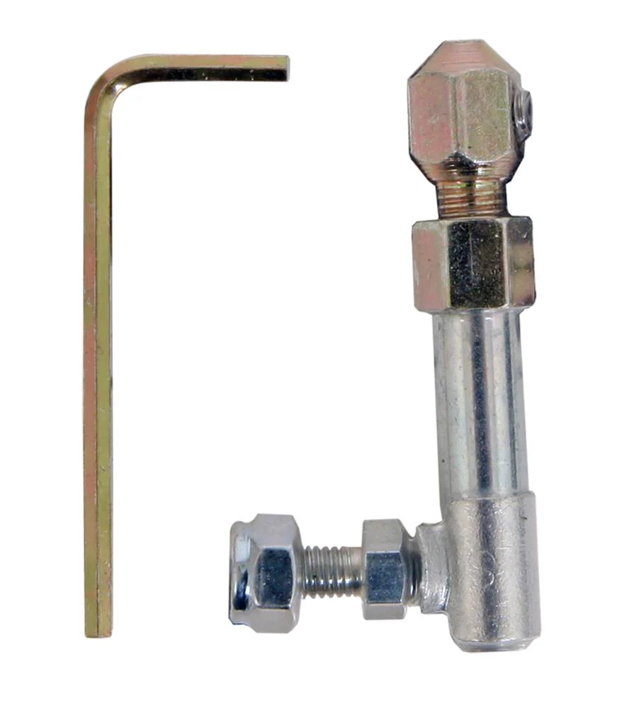 Lokar WCA-1034 Throttle Lever Stud, Wrench Included, Steel, Cadmium/Zinc Oxide, Kit