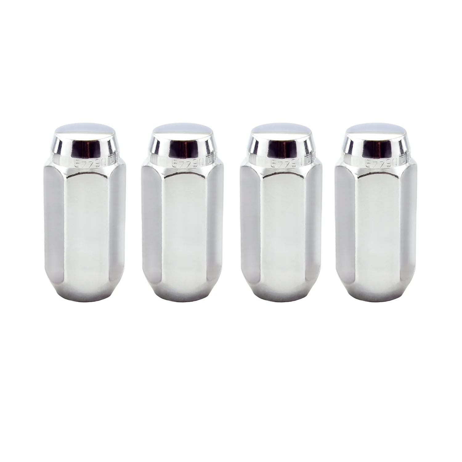 McGard 64014 Chrome Cone Seat Style Lug Nut Set (M14 x 1.5 Thread Size) – Set of 4 Lug Nuts