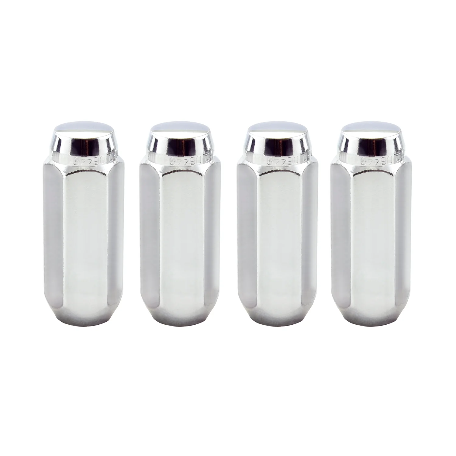 McGard 64020 Chrome Cone Seat Style Lug Nut Set (M14 x 2.0 Thread Size) – Set of 4 Lug Nuts