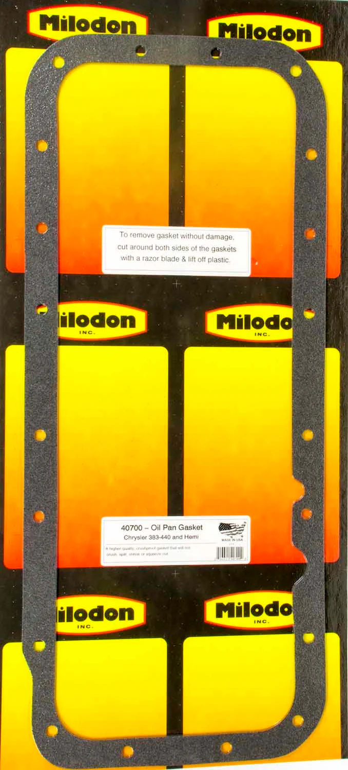 Milodon 40700 Premium Crushproof Oil Pan Gaskets BBM