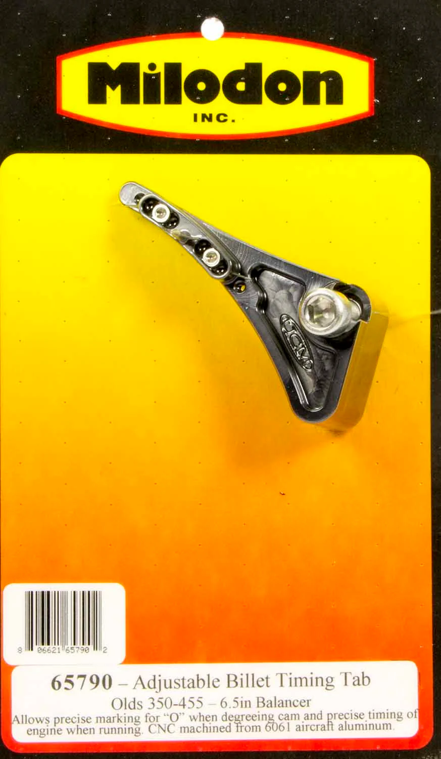 Milodon 65790 Billet Adjustable Timing Pointer Oldsmobile