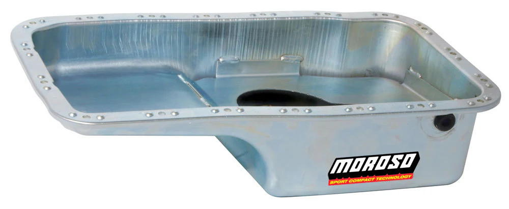 Moroso 20911 Honda Stock Replacement Oil Pan - 1.6/1.8L