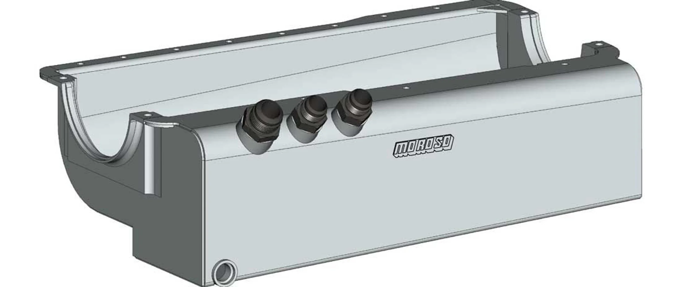 Moroso 21621 SBF 351W DLM Dry Sump Oil Pan