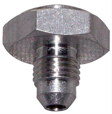 Moroso 22711 Fitting, 4An Male Aluminum Bung