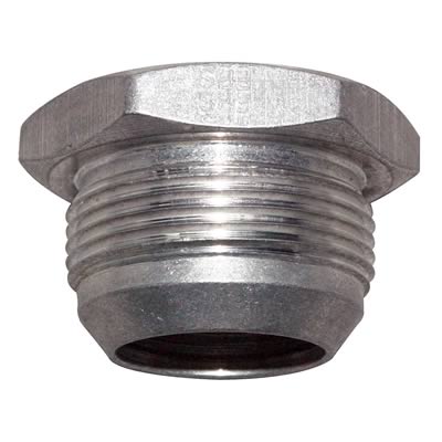 Moroso 22717 Fitting, 20An Male Aluminum Bung