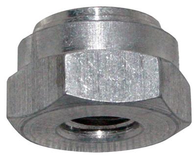Moroso 22718 Fitting, 4An Female Aluminum Bung