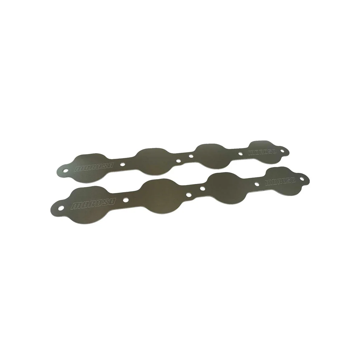 Moroso 25157 Storage Block Off Exh. Plates - GM LS